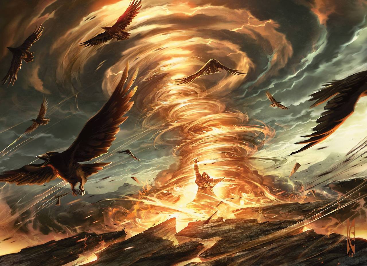 Firespout - MtG Art