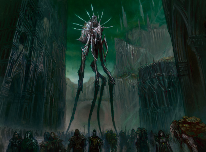 Golgari Longlegs MtG Art from Return to Ravnica Set by Volkan Baga ...