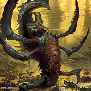 Phyrexian Swarmlord Art