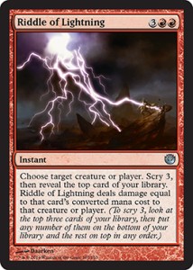 Riddle of Lightning MtG Art from Journey into Nyx Set by Daarken - Art ...