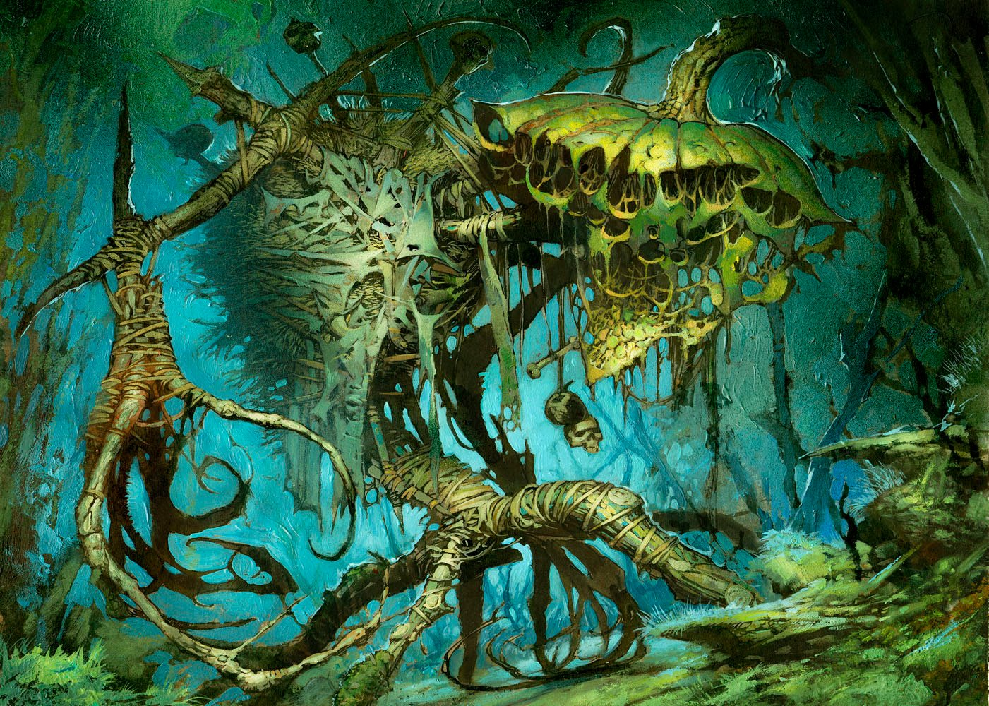 Reaper King MtG Art from Shadowmoor Set by Jim Murray - Art of Magic: the  Gathering