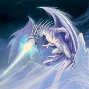 Rimescale Dragon - MtG Art