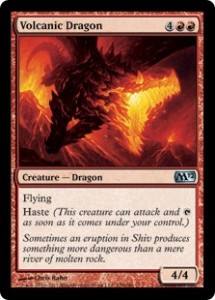 Steffen Künstler - Magic The Gathering Fan Pixel Art: Volcanic Dragon