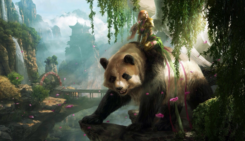 Shanghai GP 2014 Playmat MtG Art from Playmats Set by Aleksi Briclot