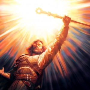 Blinding Mage - MtG Art