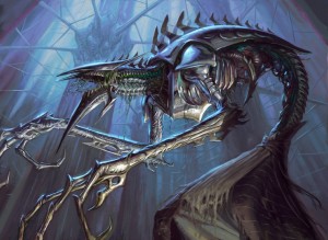 Jin-Gitaxias, Core Augur MtG Art from New Phyrexia Set by Eric