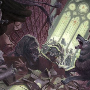 Wolfcaller's Howl - MtG Art