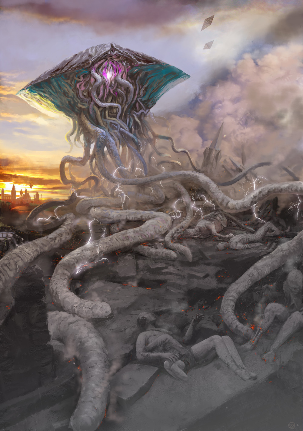 All Is Dust (Promo) MtG Art from Promos Set by Vincent Proce