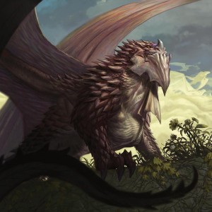 Dragonlord Dromoka - Dragons of Tarkir MtG Art