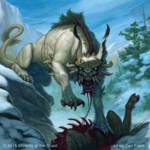 Lurking Arynx - Dragons of Tarkir MtG Art