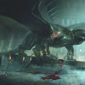 Silumgar Monument - Dragons of Tarkir MtG Art