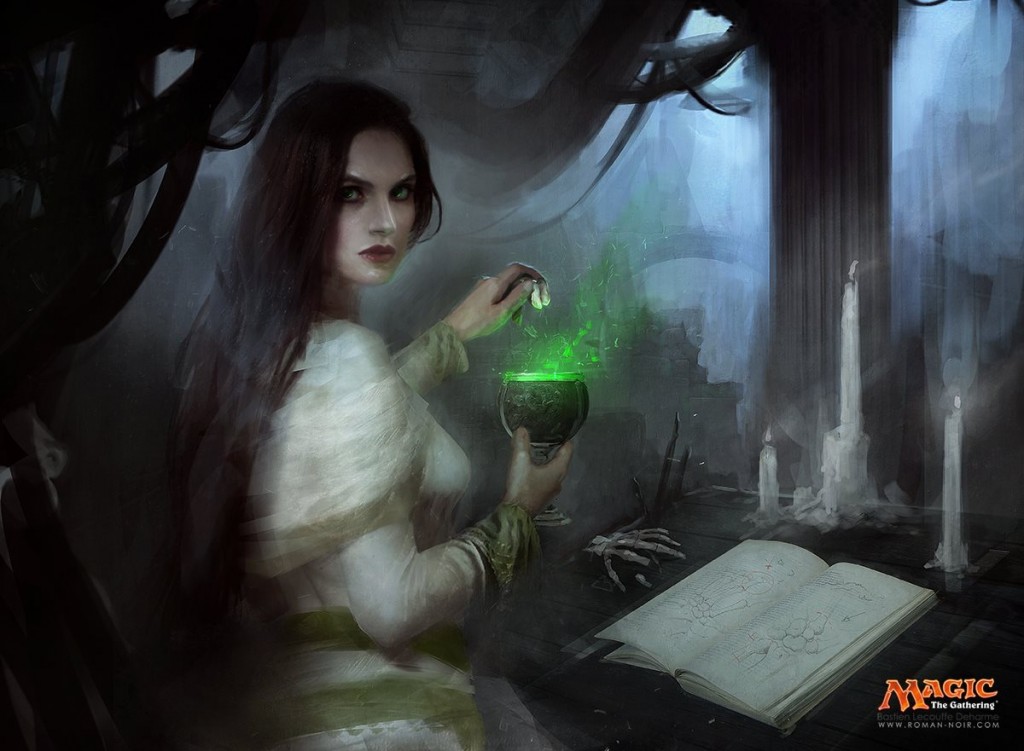 Dark Dabbling MtG Art from Magic Origins Set by Bastien L. Deharme ...