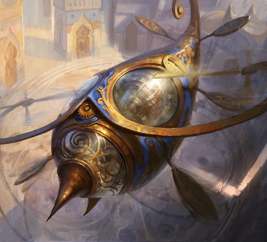 Thopte Rtoken Thopter Token 2 MtG Art from Magic Origins Set by Adam Paquette - Art ...