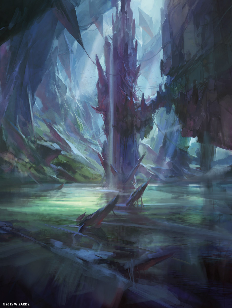 Magic: The Gathering - Carta Swamp (Palude) Full Art #239 - Set Zendikar, Rarità Comune, Singola