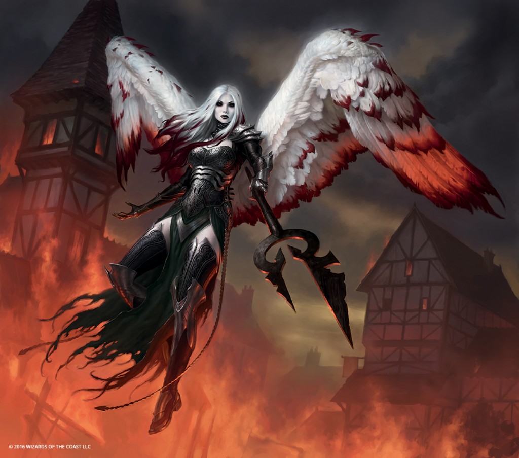 Avacyn, the Purifier MtG Art from Shadows over Innistrad Set by 