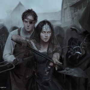 Gisa and Geralf - Eldritch Moon MtG Art