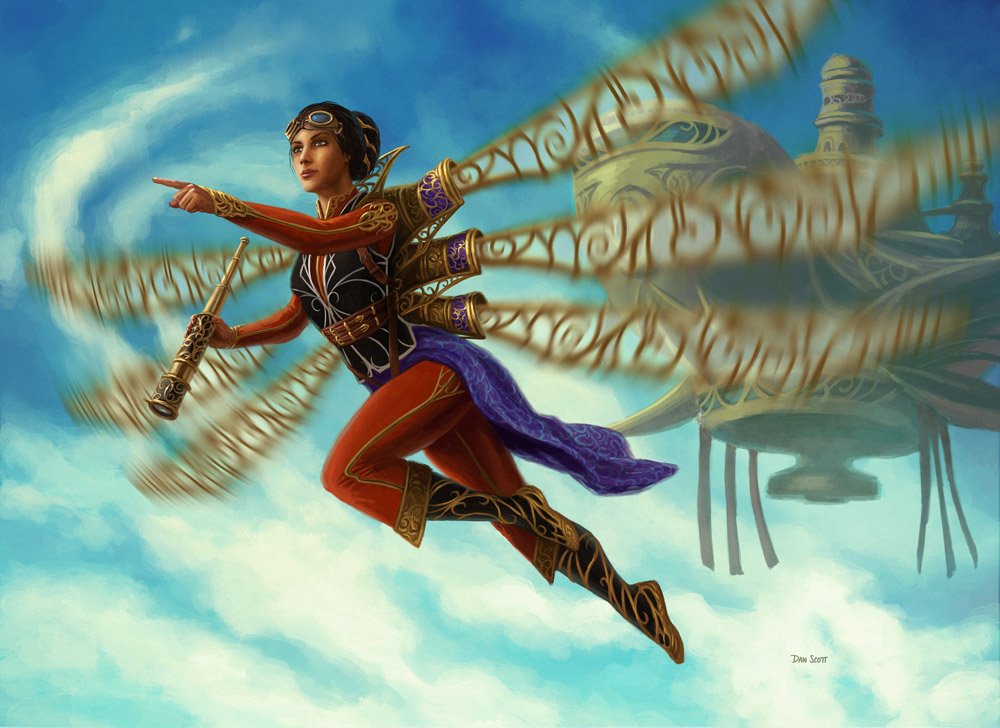 Cloudblazer - MtG Art
