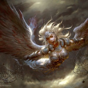 Subjugator Angel - Eldritch Moon Art