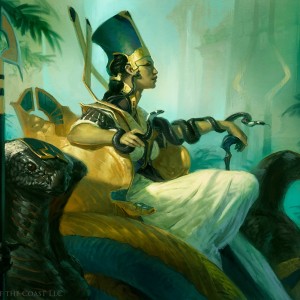 Hapatra, Vizier of Poisons - Amonkhet MtG Arts