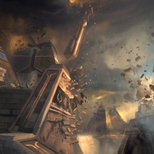 Sunder (Invocations) - Hour of Devastation MtG Art