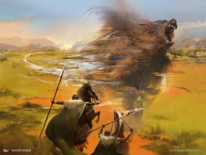 Flash MtG Art from Masters 25 Set by Naomi Baker - Art of Magic: the