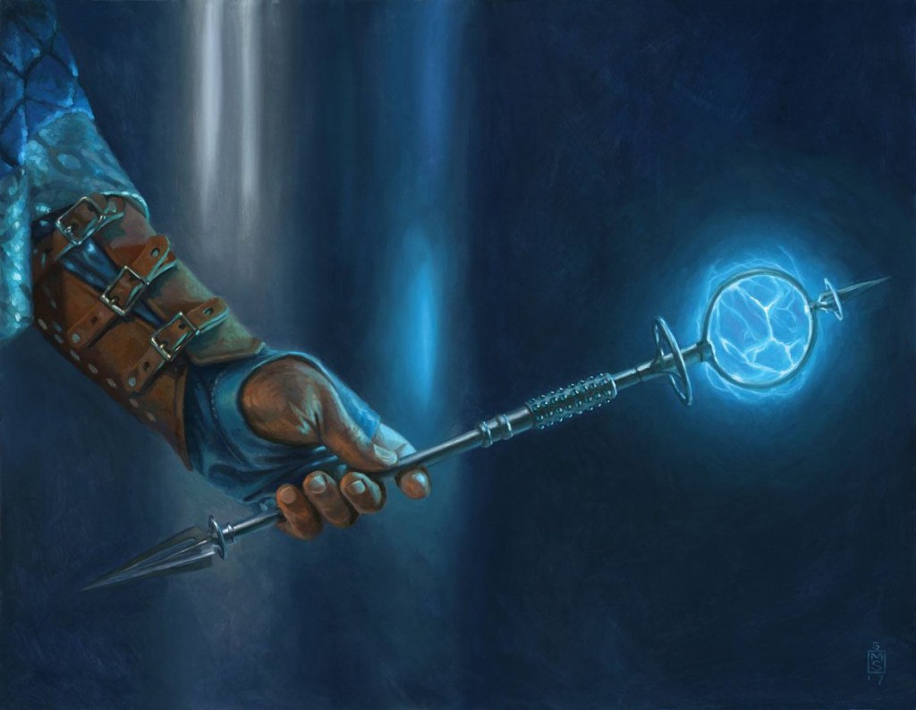 Sorcerer s Wand MtG Art from Dominaria Set by Matt Stewart Art