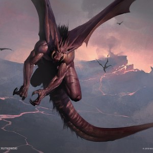 Darigaaz Reincarnated - Dominaria MtG Art