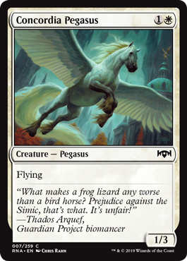 Card MTG Refúgio Dos Pégasos / Pegasus Refuge Da Coleção Tempest