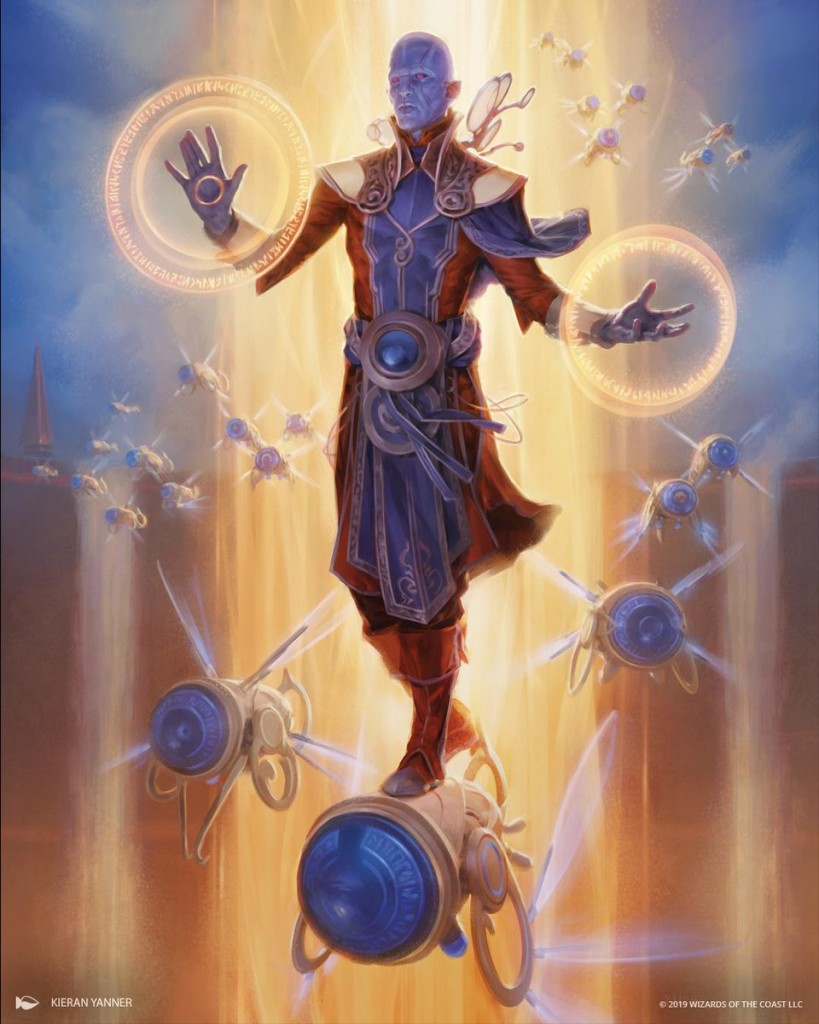 Dovin, Hand of Control MtG Art from War of the Spark Set by Kieran