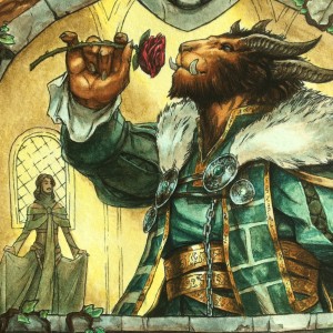 Lovestruck Beast - Throne of Eldraine MtG Art