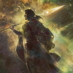 Heliod, Sun-Crowned (Alternate) - Theros Beyond Death Art