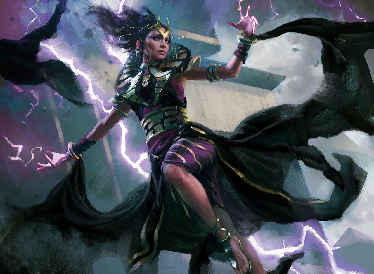 Shadowstorm Vizier Mtg Art From Amonkhet Set By Yongjae Choi Art Of