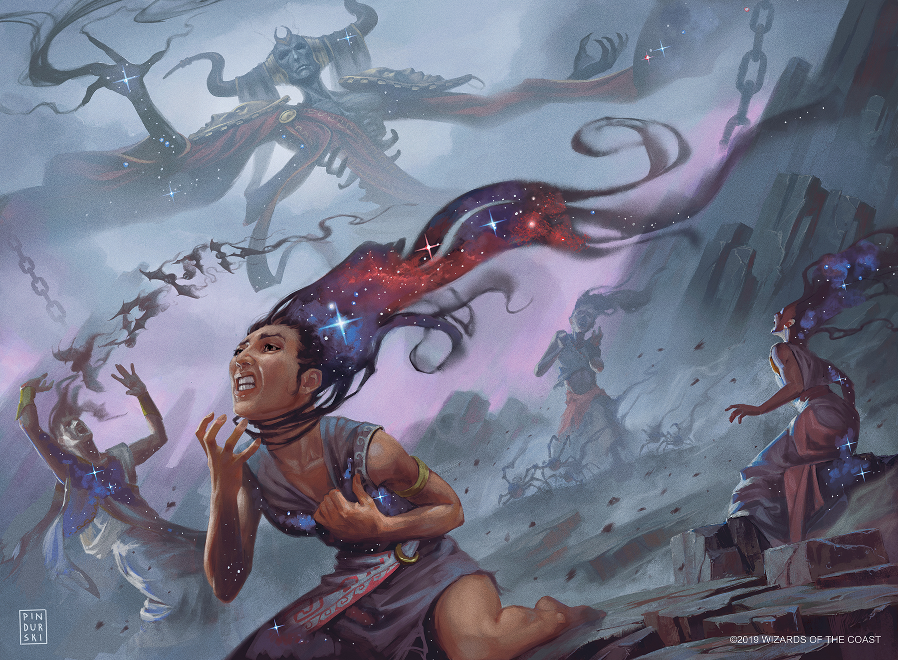 Underworld Dreams MtG Art from Theros Beyond Death Set by