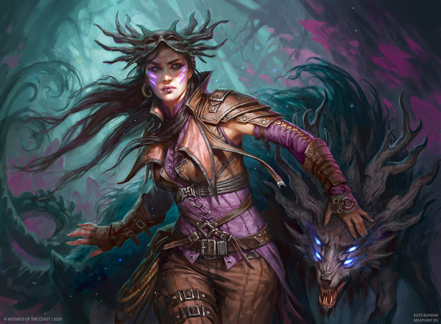 Cunning Nightbonder - Ikoria MtG Art