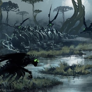 Death's Oasis - Ikoria MtG Art