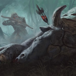 Sleeper Dart - Ikoria MtG Art