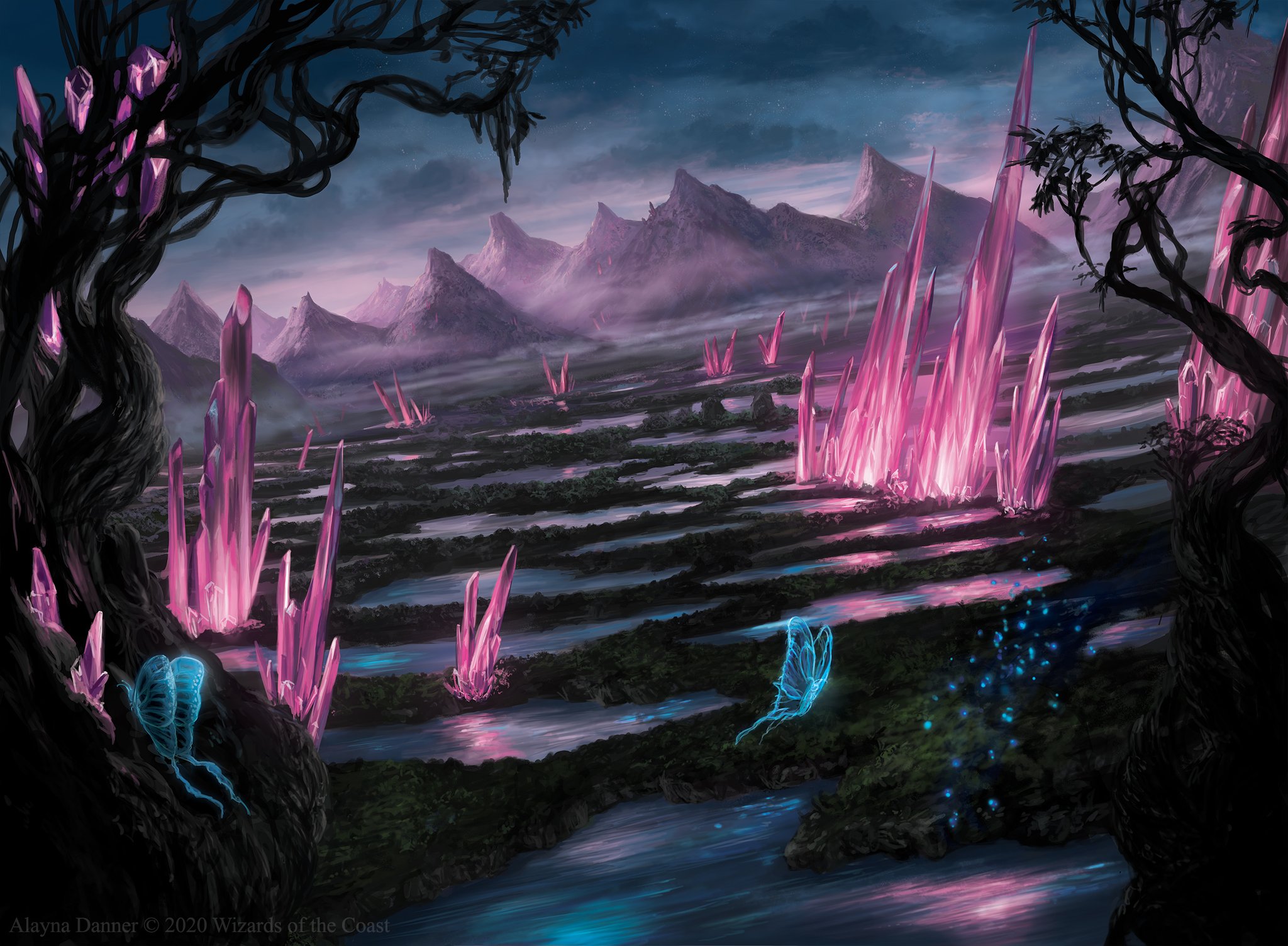 Swamp MtG Art from. 