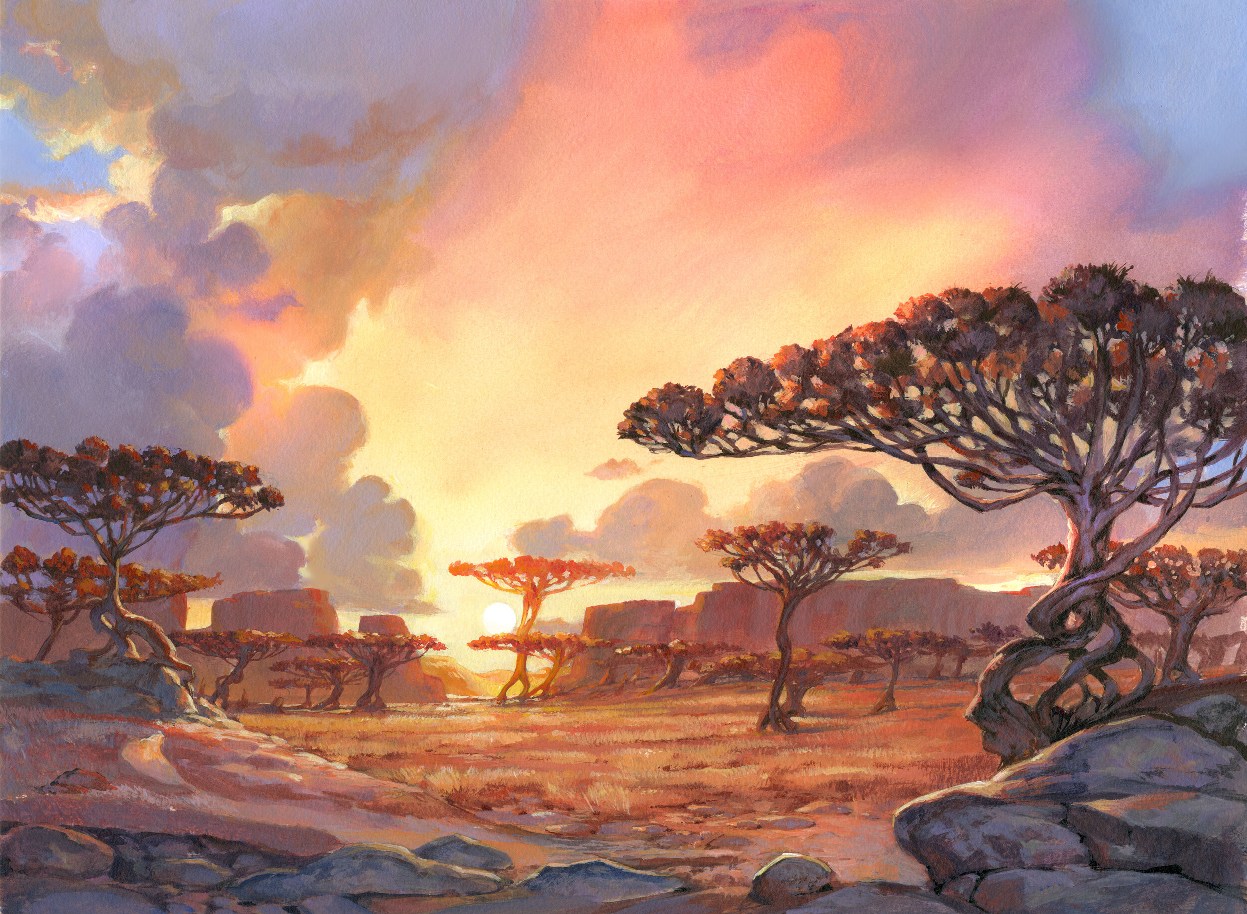 Plains MtG Art from. 