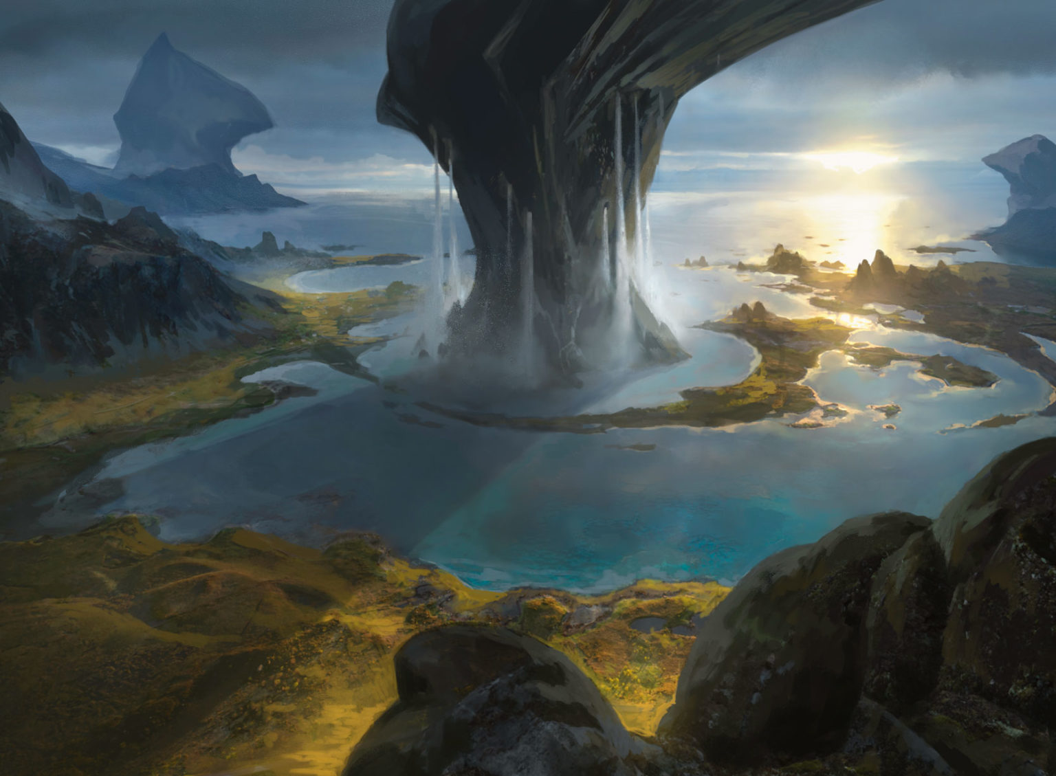 Island MtG Art from. 