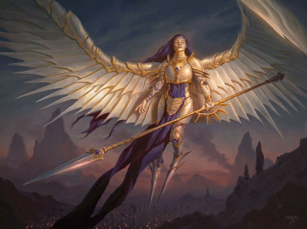 Akroma, Vision of Ixidor MtG Art from Commander Legends Set by Chris ...