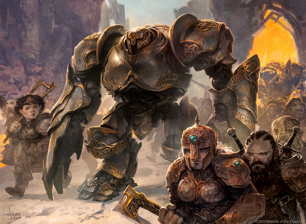 Armed and Armored MtG Art from Kaldheim Set by Svetlin Velinov Art of Magic the Gathering