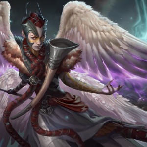 Firja, Judge of Valor - Kaldheim MtG Art