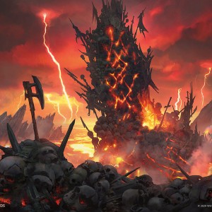 Immersturm Skullcairn - Kaldheim MtG Art