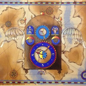 Armageddon Clock - Antiquities MtG Art