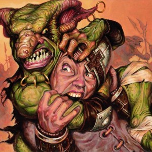 Goblin Piledriver - Magic Origins Mtg Art