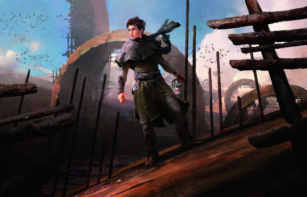 Jace, Vryn's Prodigy MtG Art from From the Vault Transform, Magic