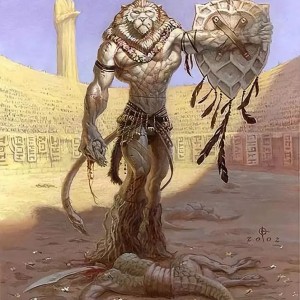 Jareth, Leonine Titan - Commander 2015 MtG Art