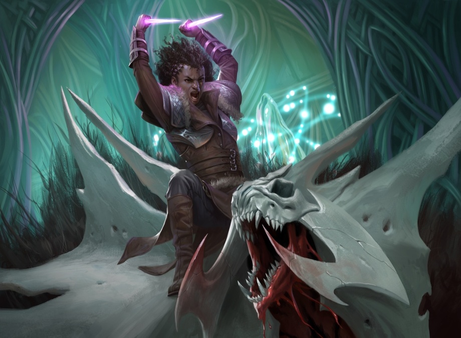 Kaya's Onslaught - Kaldheim MtG Art