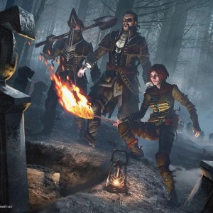 jason felix mtg cards Adventures in the Forgotten Realms Key Art Print main image 0