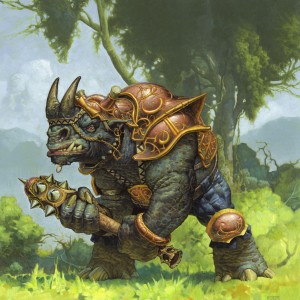 Rhox - Tenth Edition MtG Art